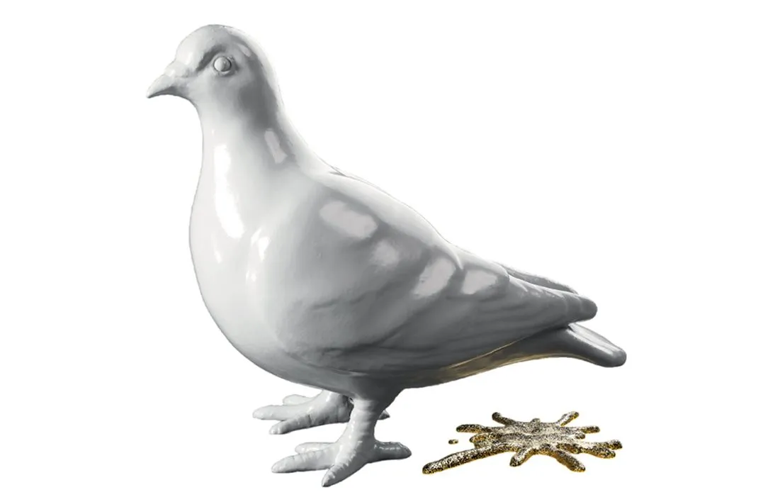 Why Is This Museum’s New Logo a Pigeon Pooping?